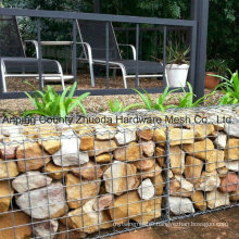 Amazon Ebay Wholesale Mesh 75X75mm Wire 4mm Welded Gabion Cages for Landscaping (WGB)